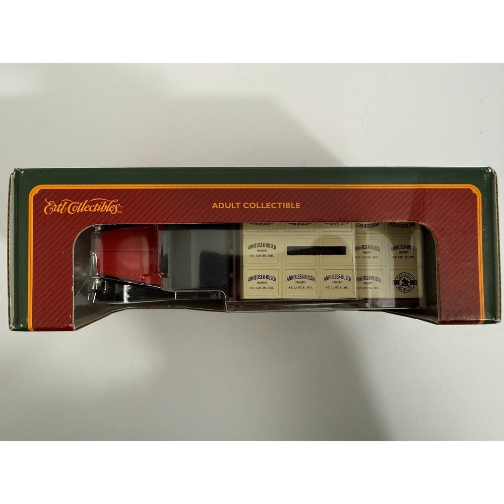 Vintage 1995 ERTL Anheuser Busch 1930 Delivery Truck Die Cast Bank Boxed - Picture 2 of 6